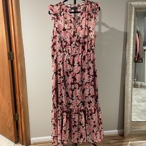 Plus Size Dress | Floral Belted | 18